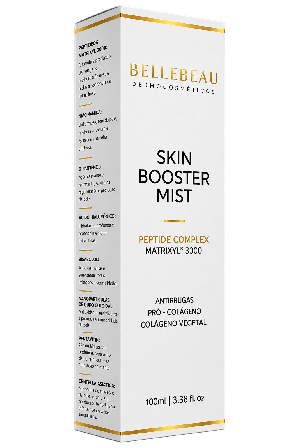 Caixa do BelleBeau Skin Booster Mist